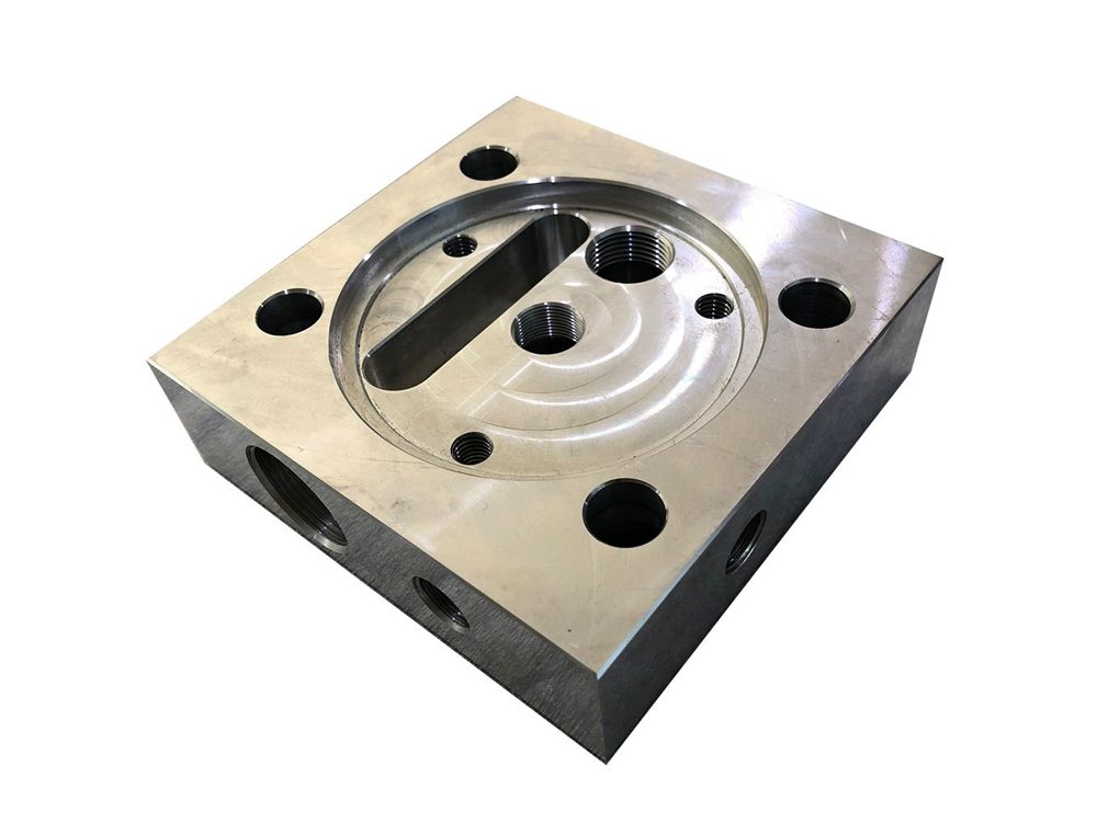 CNC Milled Parts: Custom Titanium with Sandblasting for Aerospace